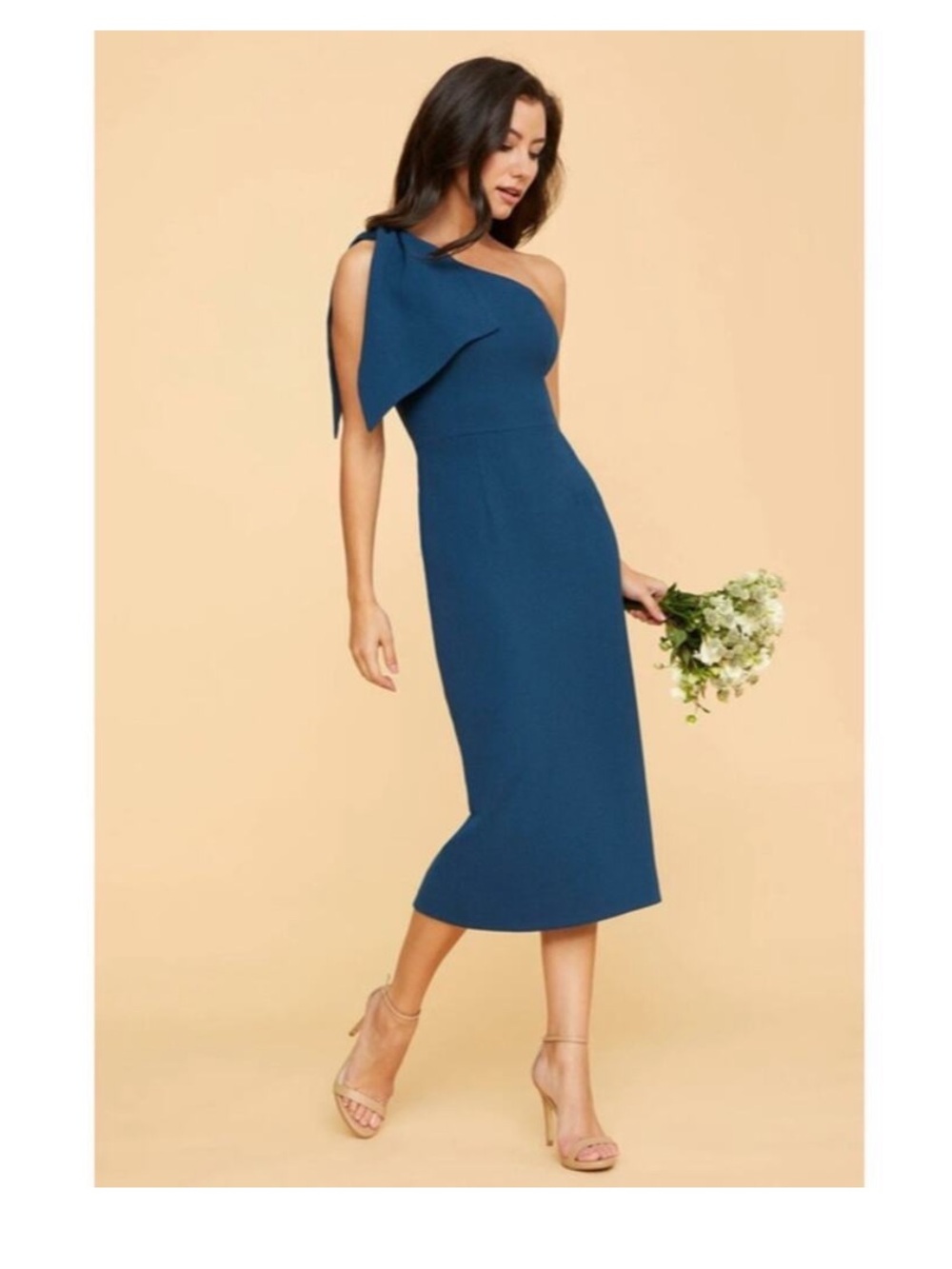 Dress The Population Tiffany
One Shoulder Dress Nwot